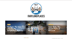 Desktop Screenshot of farflungplaces.net